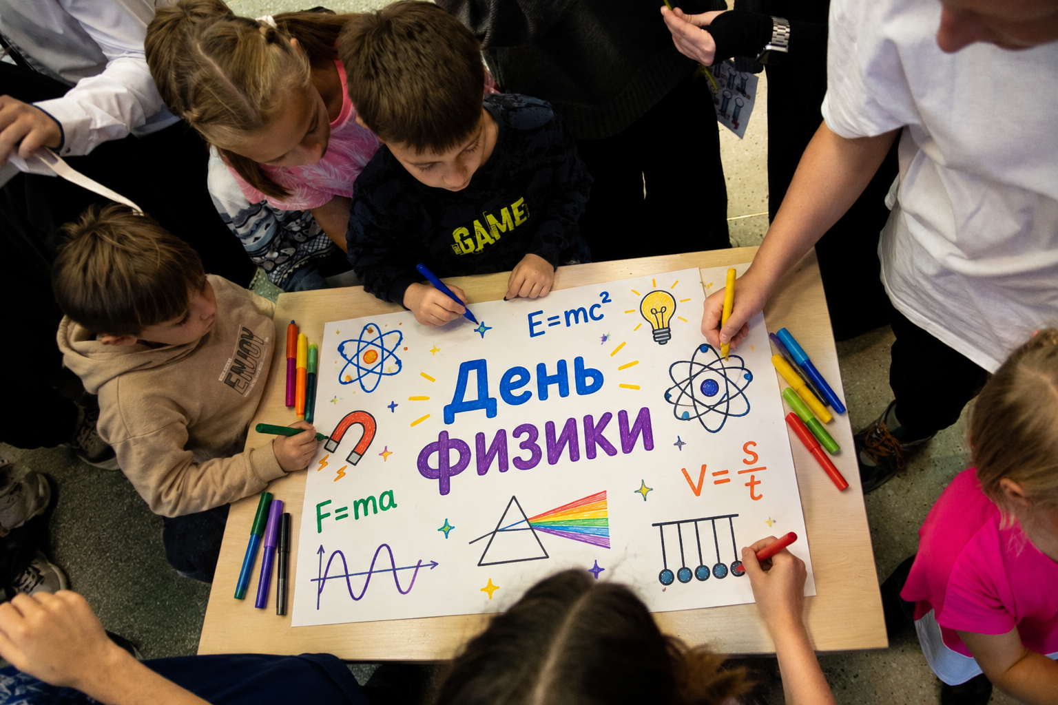 Конкурс рисунков «Приключения котофизиков в мире науки»